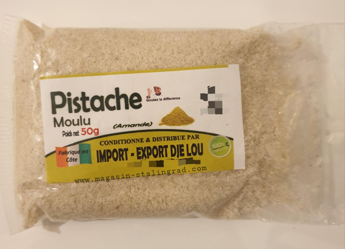 Poudre de Pistache 250g  Pistache Moulu 