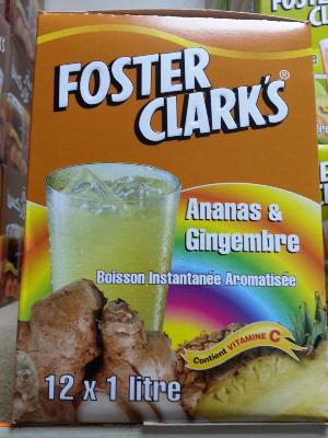 Foster clarks ananas-gingembre (12x1l)