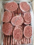 Carton steaks hachés pur Bœuf 72 pièces (5kg)