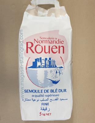 Semoule de blé dur fine Rouen (5 kg)