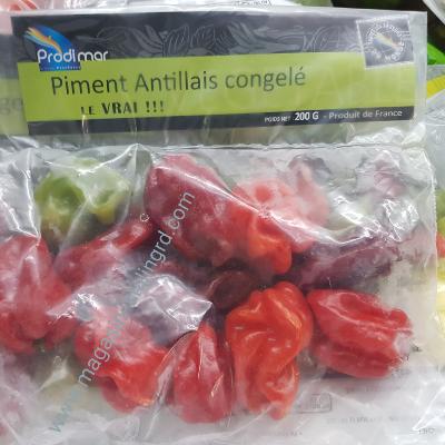 Piment Antillais congelé (200g)