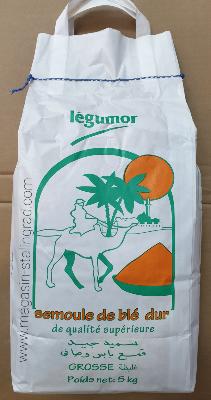 Semoule de blé dur grosse, légumor (5 kg)