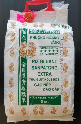 Riz gluant sanpatong extra (5kg)