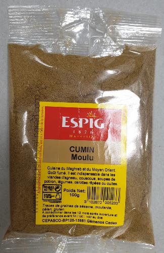 Cumin moulu (100g)