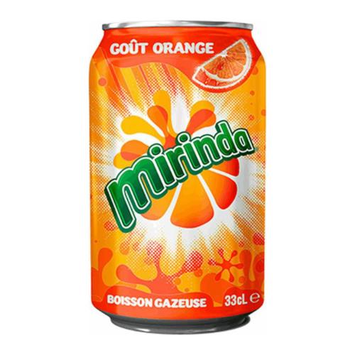 Mirinda goût orange (24x33cl)