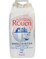Semoule de bl dur fine Rouen (5 kg)
