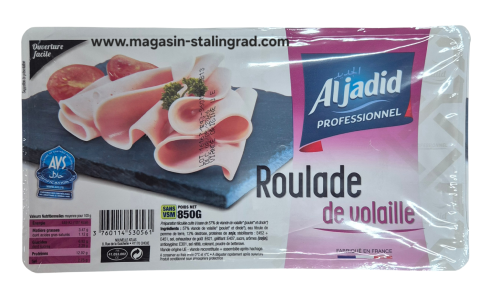 Roulade de volaille frais, 850g.
