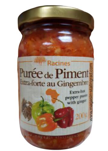 Purée de piment au gingembre (200g)