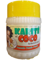 Beurre de karité et coco au beurre de Cacao (300ml) 