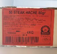 Steak haché pur boeuf surgelés (4kg)
